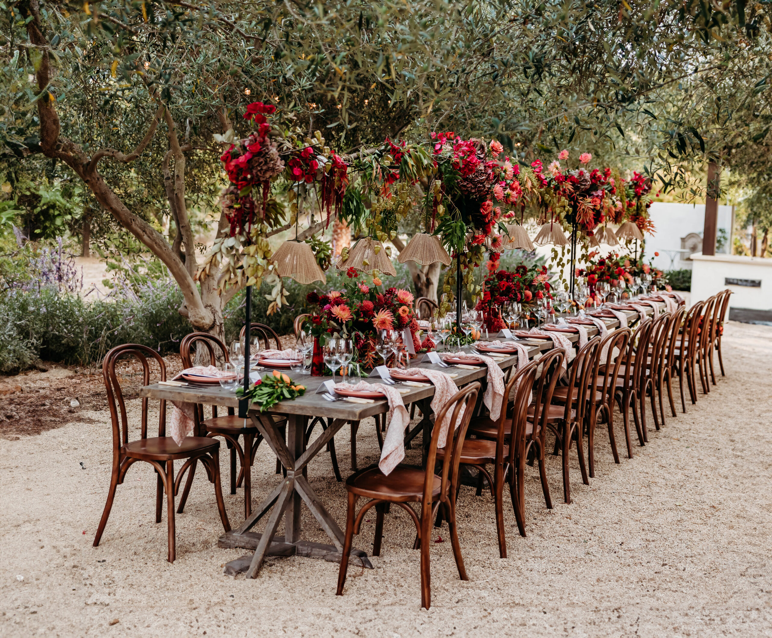 Spain wedding tablescape 