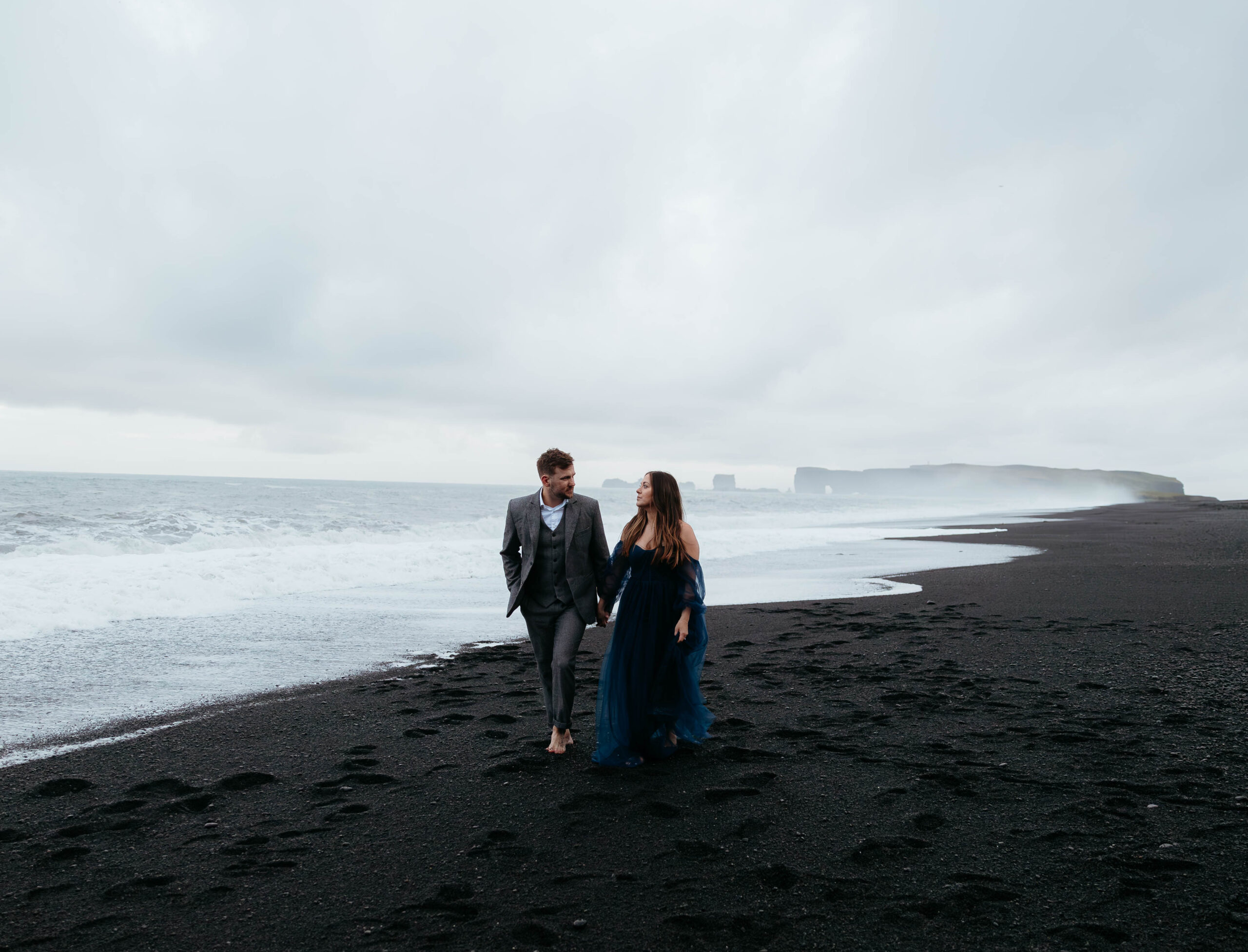 Iceland Black Sand Beach