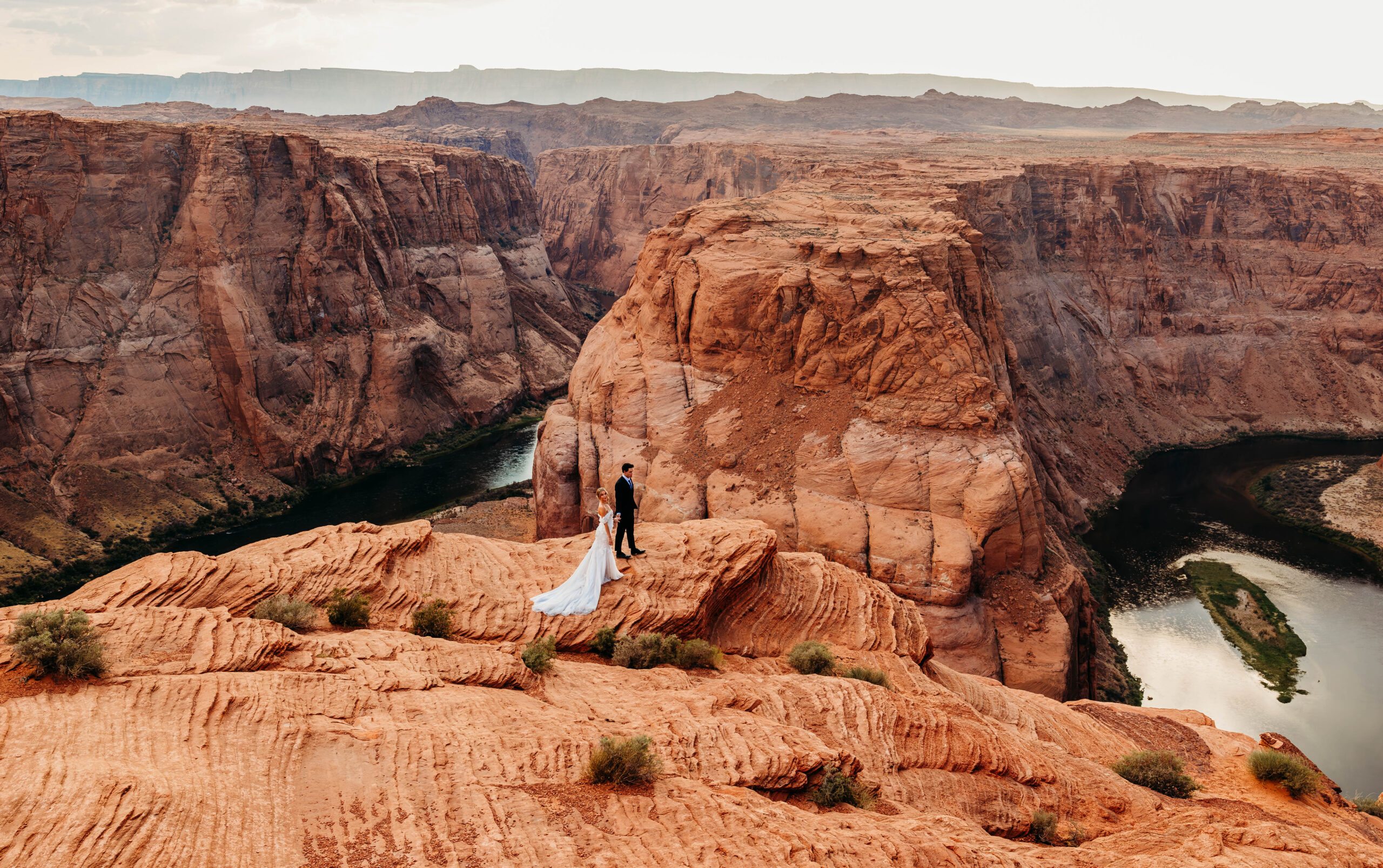 Horseshoe Bend elopement, Page elopement, Arizona elopement