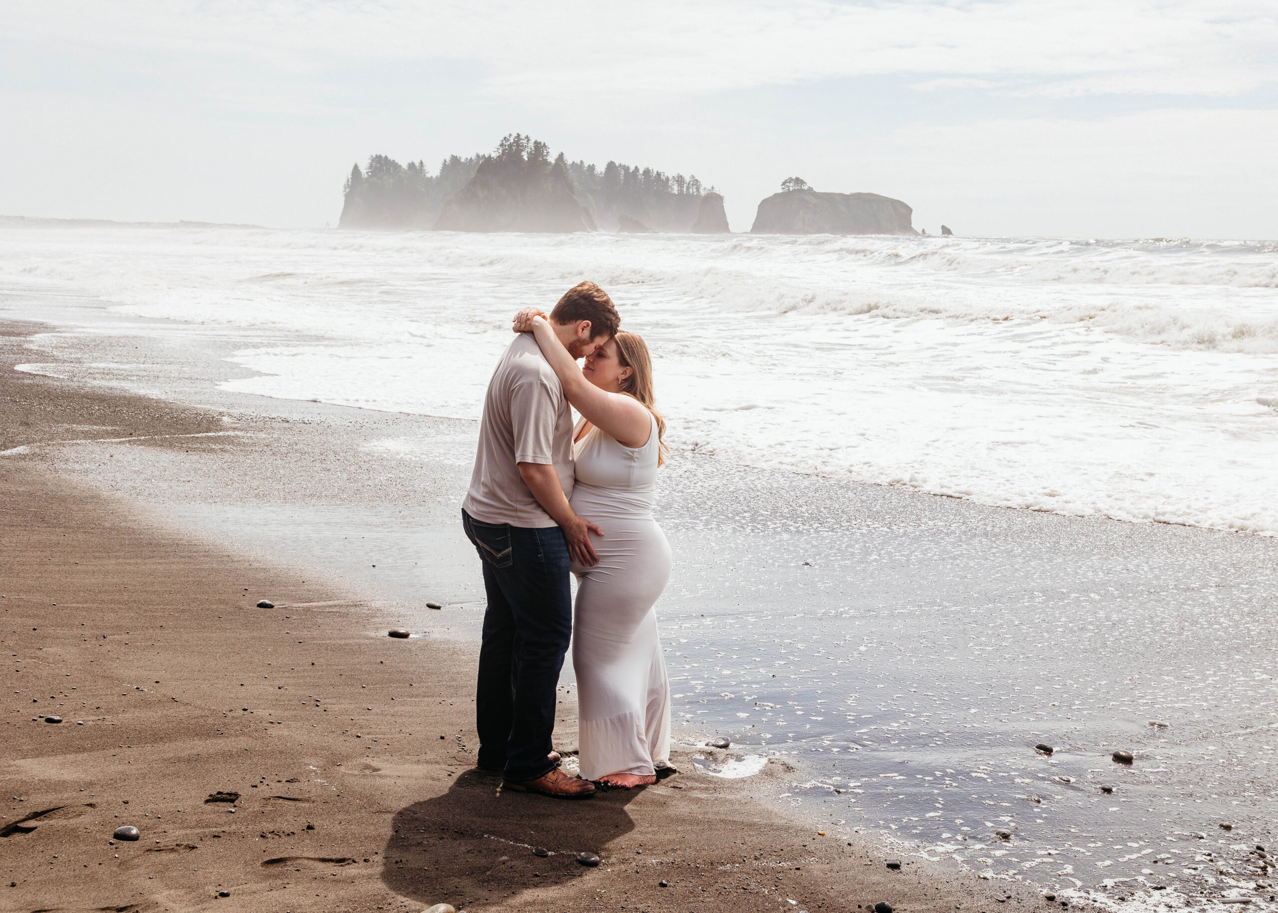 cinematic materity session 