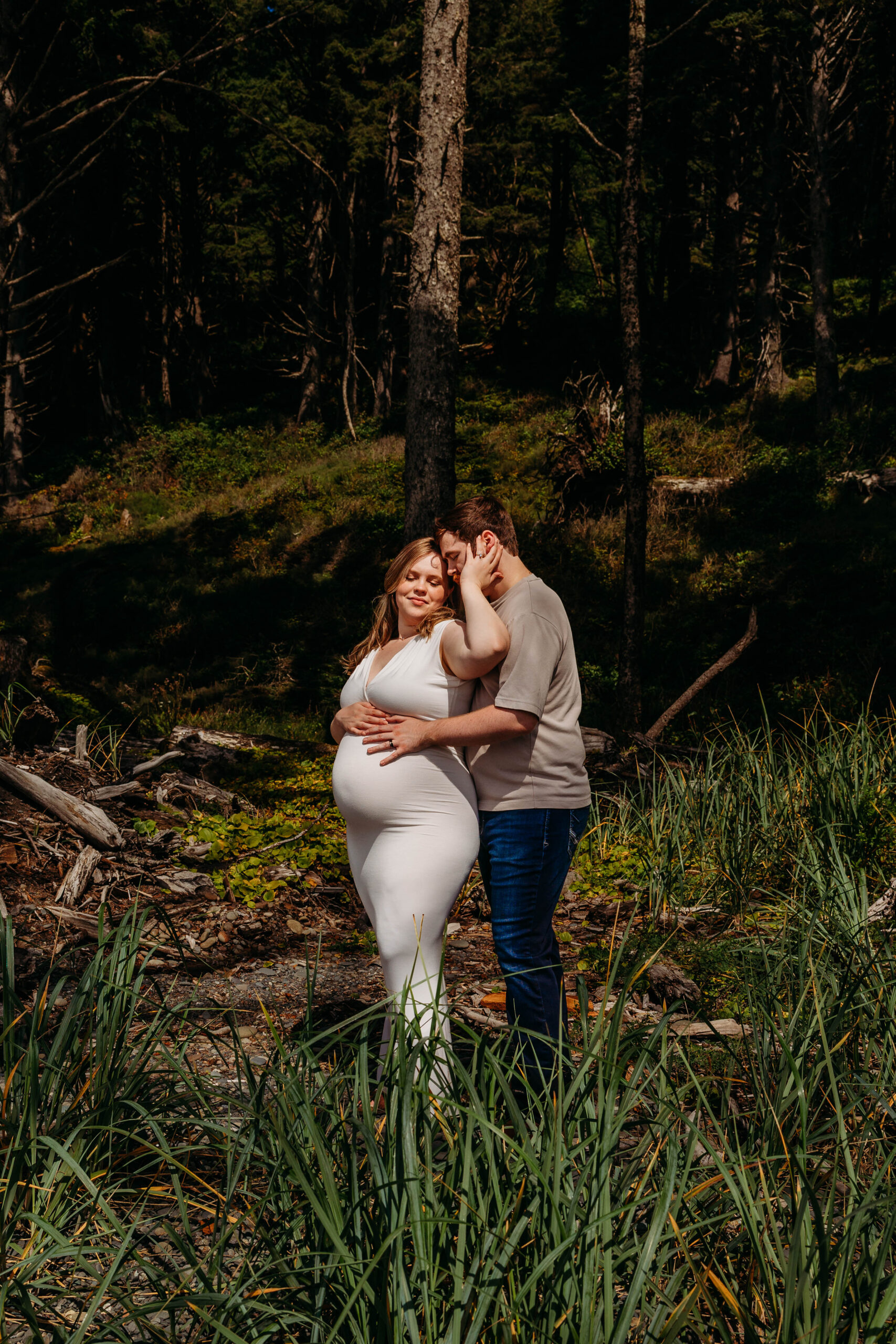 Forest maternity session