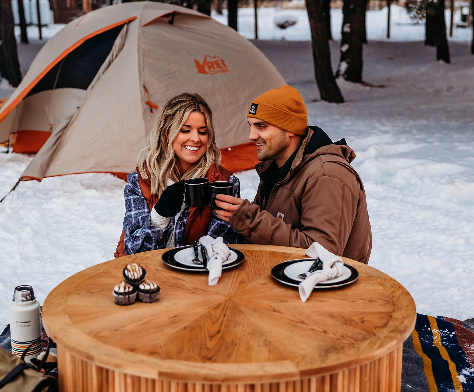 Fireside engagement session
